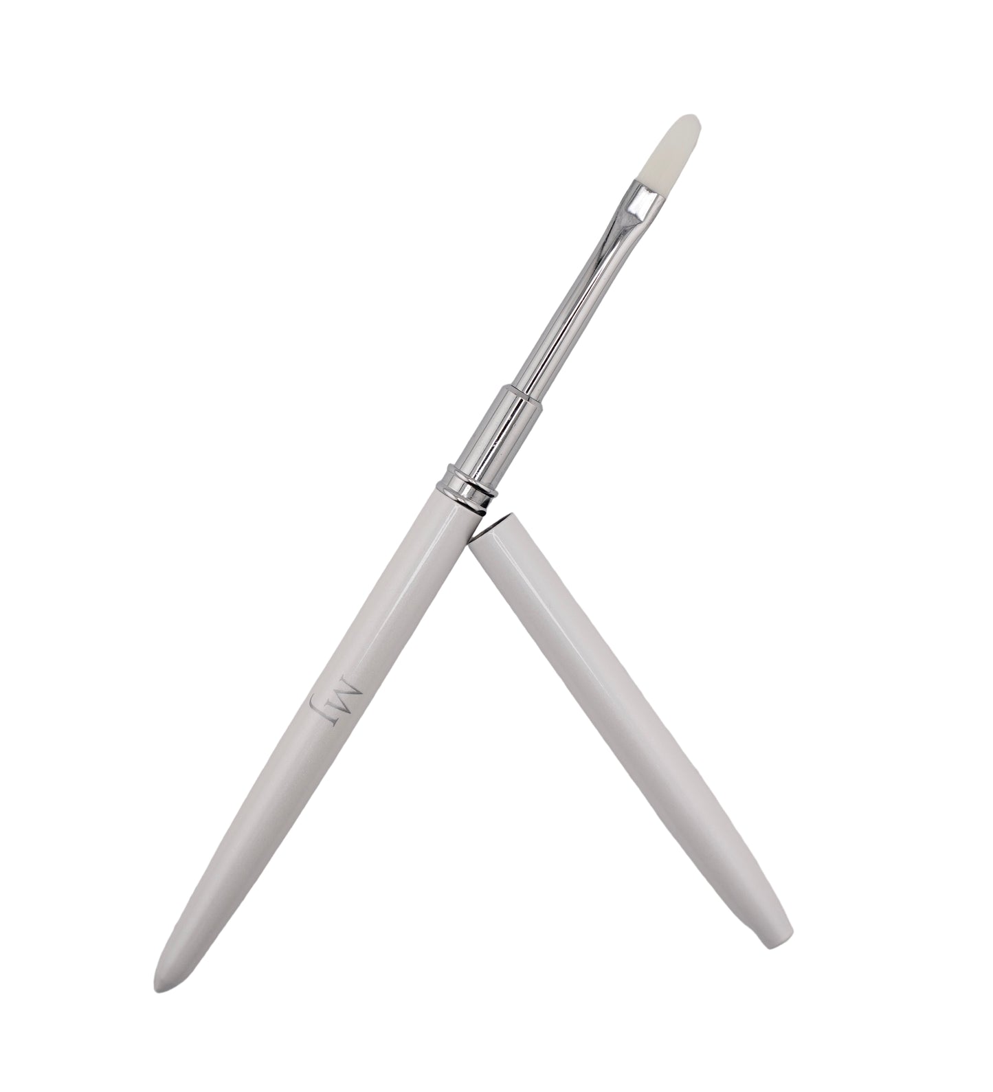 Professional Oval Gel Brush — Long Bristles Synthetic Brush