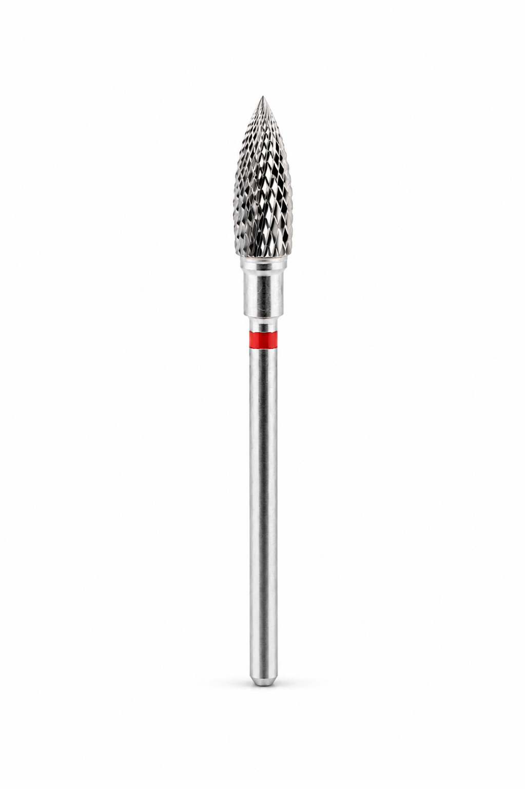 Carbide Flame Bit STALEKS PRO – Medium Grit (Red Band) (UA) Diameter 5 mm