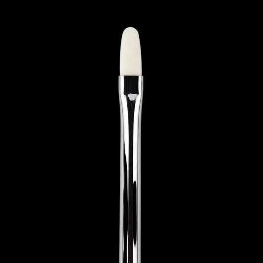 Professional Oval Gel Brush — Long Bristles Synthetic Brush